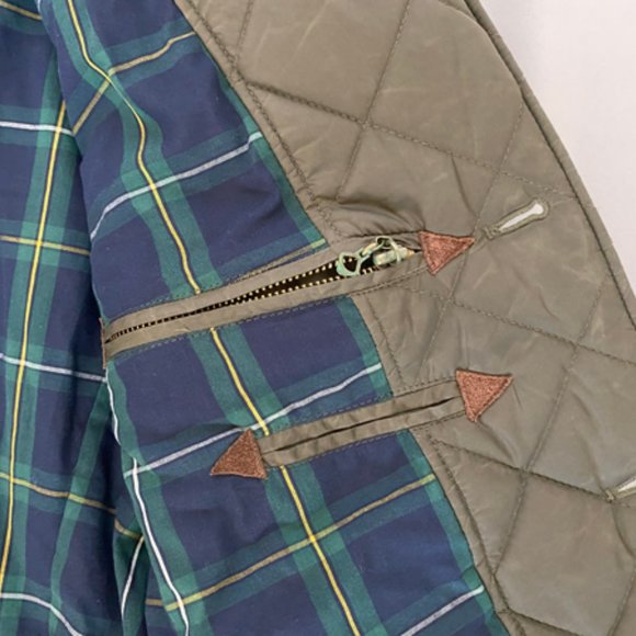 Polo Ralph Lauren Vintage Men's Medium Northfield Quilted Olive Jacket - Picture 10 of 16